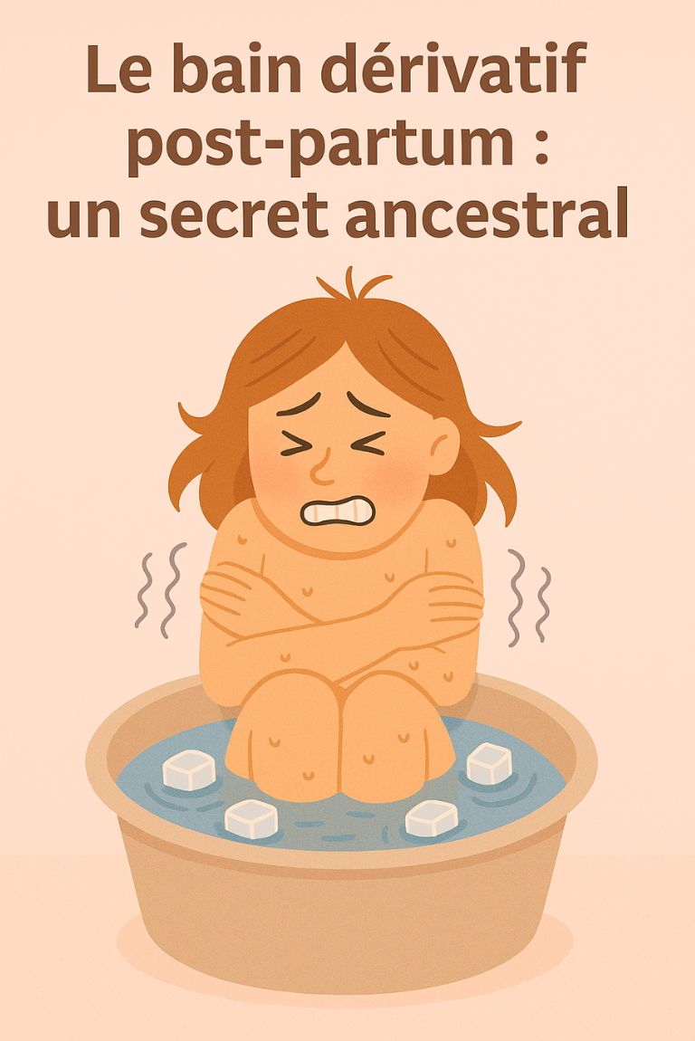 Le bain dérivatif post-partum : un secret ancestral pour apaiser, régénérer… et se reconnecter à soi